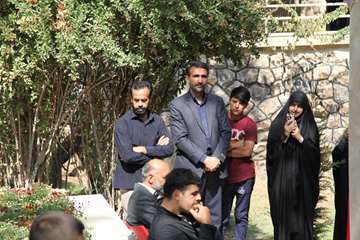 مراسم رونمایی از یادمان شهدای گمنام